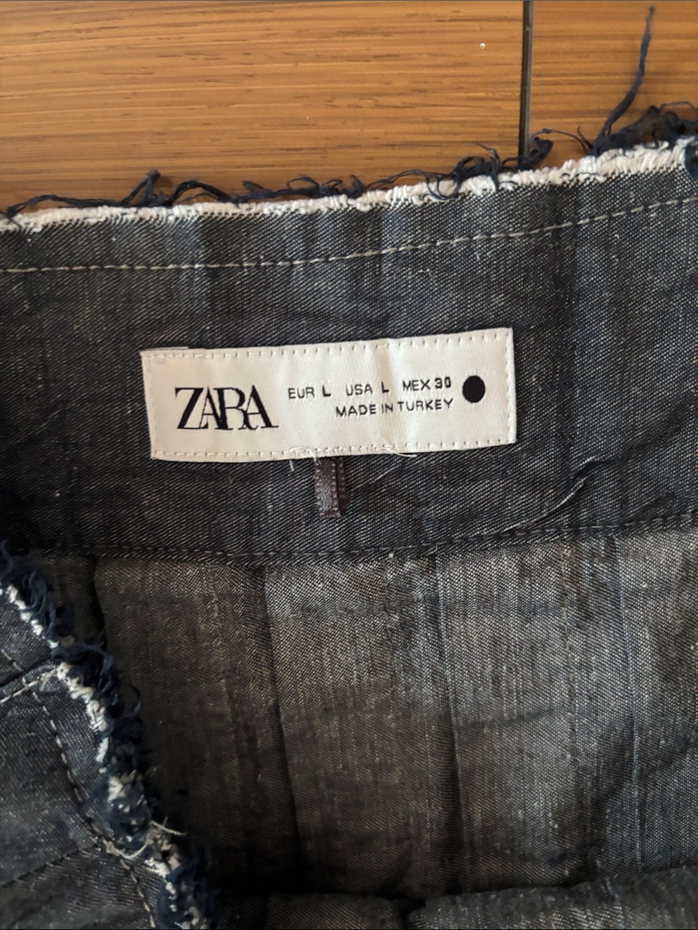 Zara Slate Gray Pleated A-Line Midi Skirt - Picture 2 of 8